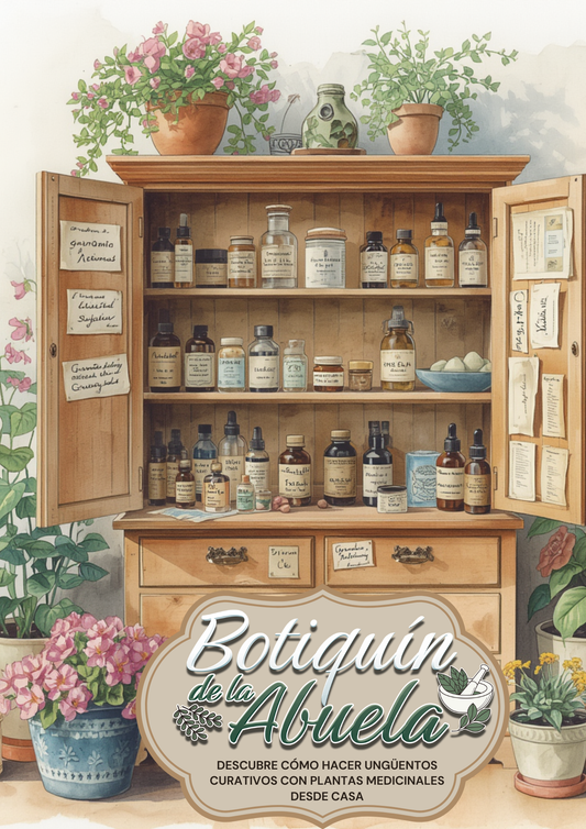 El botiquín de la Abuela: Sabiduría Herbolaria y Bálsamos Botánicos