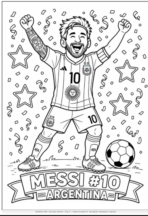 Mega Pack Argentina – Stickers de Argentina para Sublimación + Álbumes Históricos + Juego de cartas UNO con los Jugadores | Descarga Inmediata