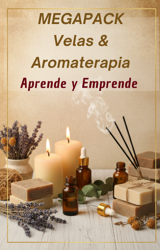 MEGAPACK Velas & Aromaterapia | Aprende y Emprende desde Casa