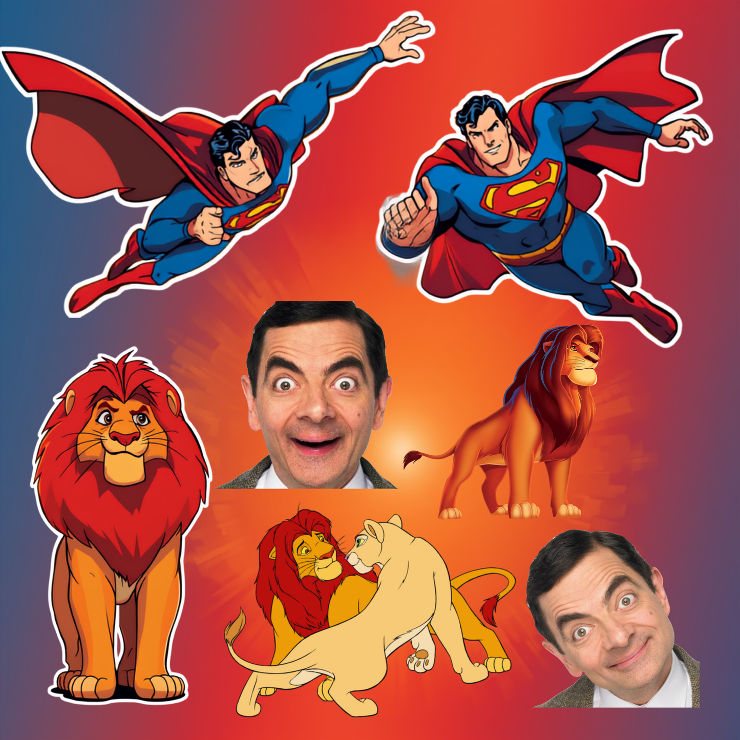 MEGA PACK para Sublimación y Stickers! - Mas de 1.000 imagenes